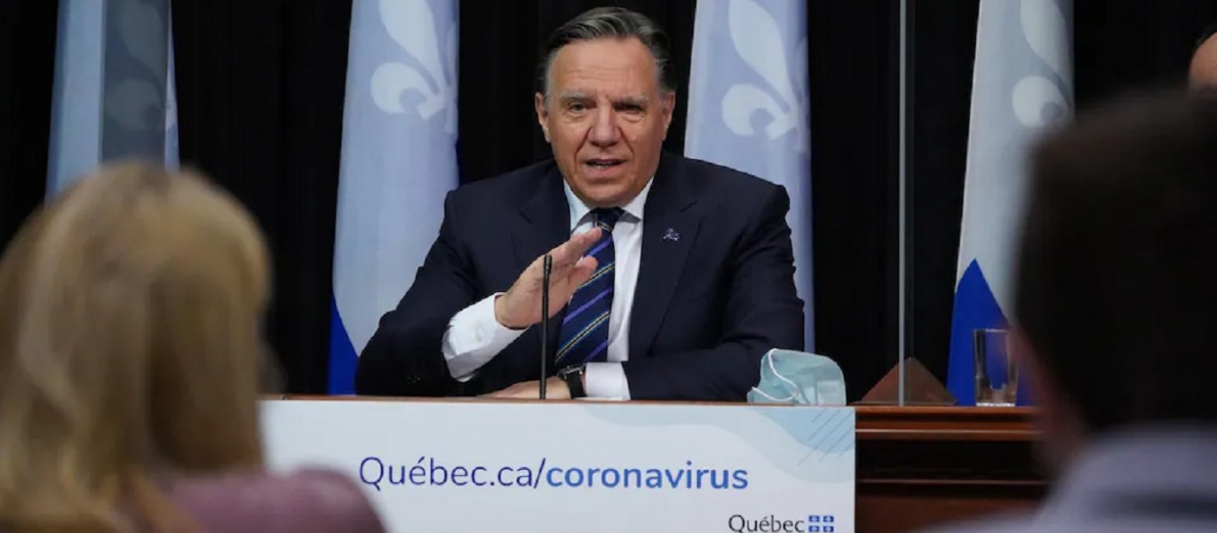 رئيس الوزراء في كيبيك يعقد مؤتمراً لتقييم الوباء مع تفشي الحالات في عدة مناطق